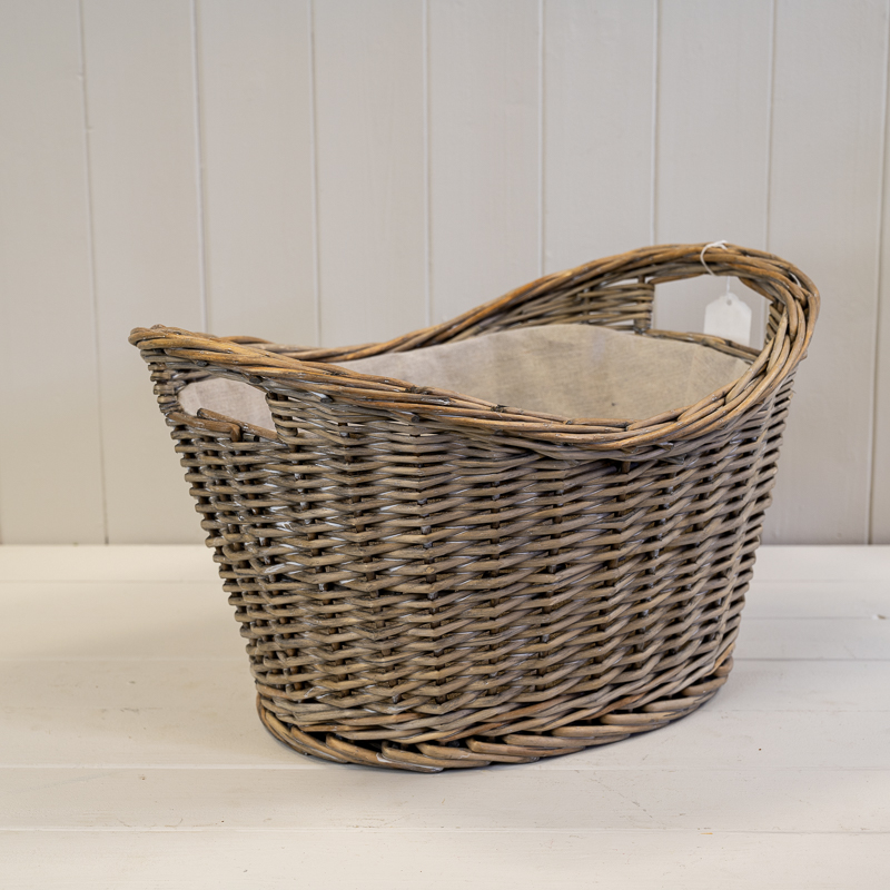 Oval Basket with Handles detail page